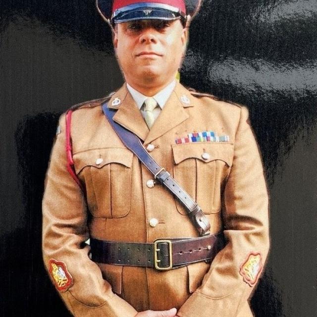 Warrant Officer Class 1 Royal Army Medical Corp Gerald Dickson