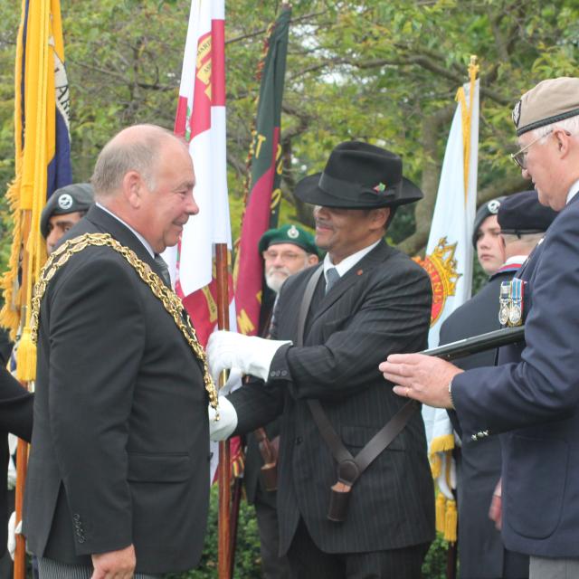 National Service Verterans Memorial Service