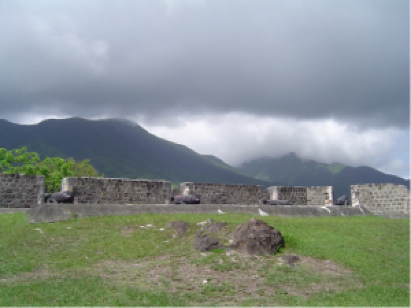 West Indies Regiment : Fort George Citadel and Mount Liamigua