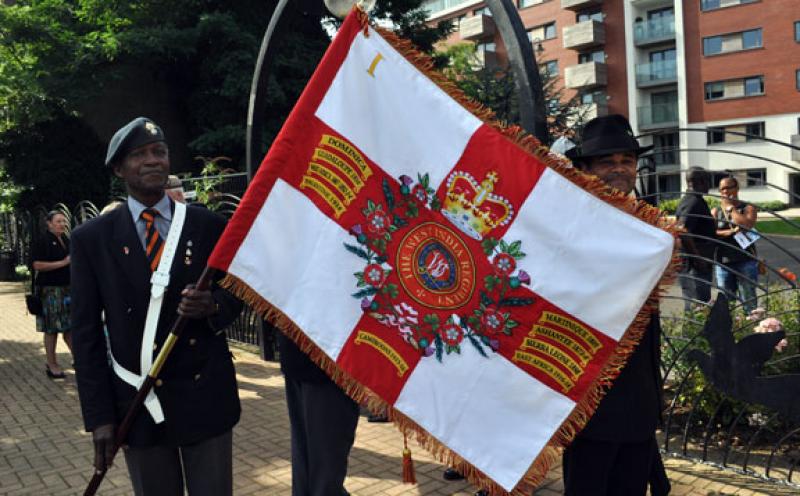 West India Regimental Standard 1958 - 1962