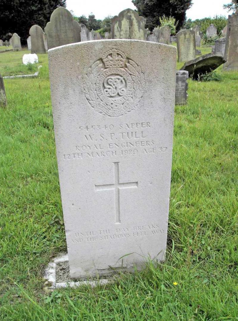William Tull; Sapper, Royal Engineers