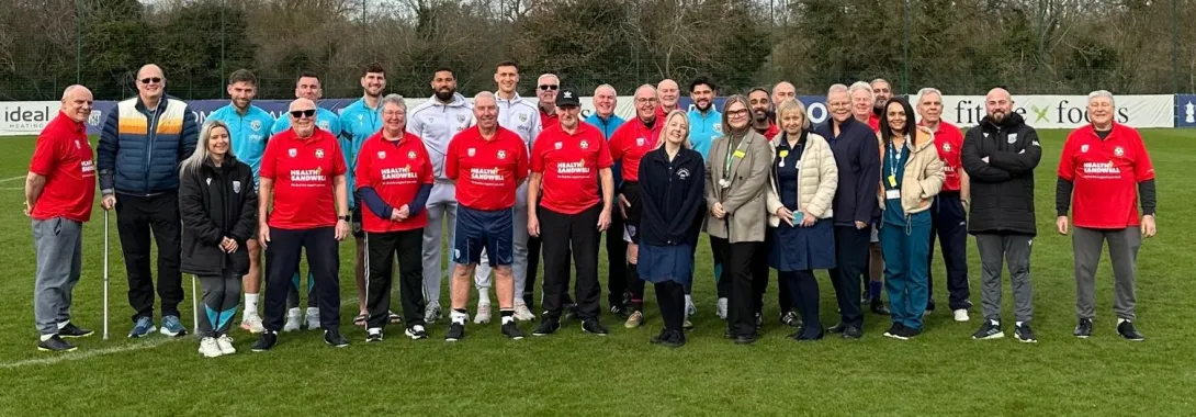 Cancer Kickers Walking Football and The Albion Foundation