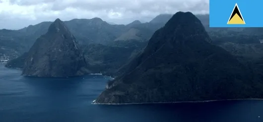 The Battle for St Lucia. West Indies